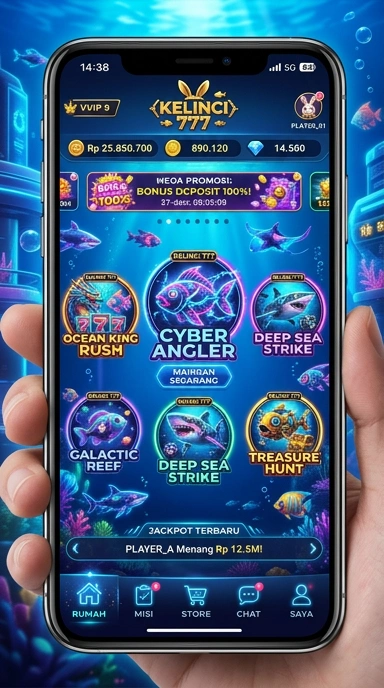 kelinci777 — cuplikan layar ringkas